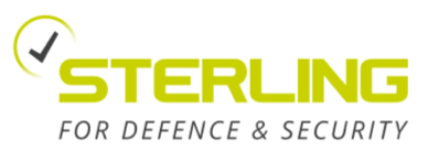 Sterling Training for defence and security organisation logo.