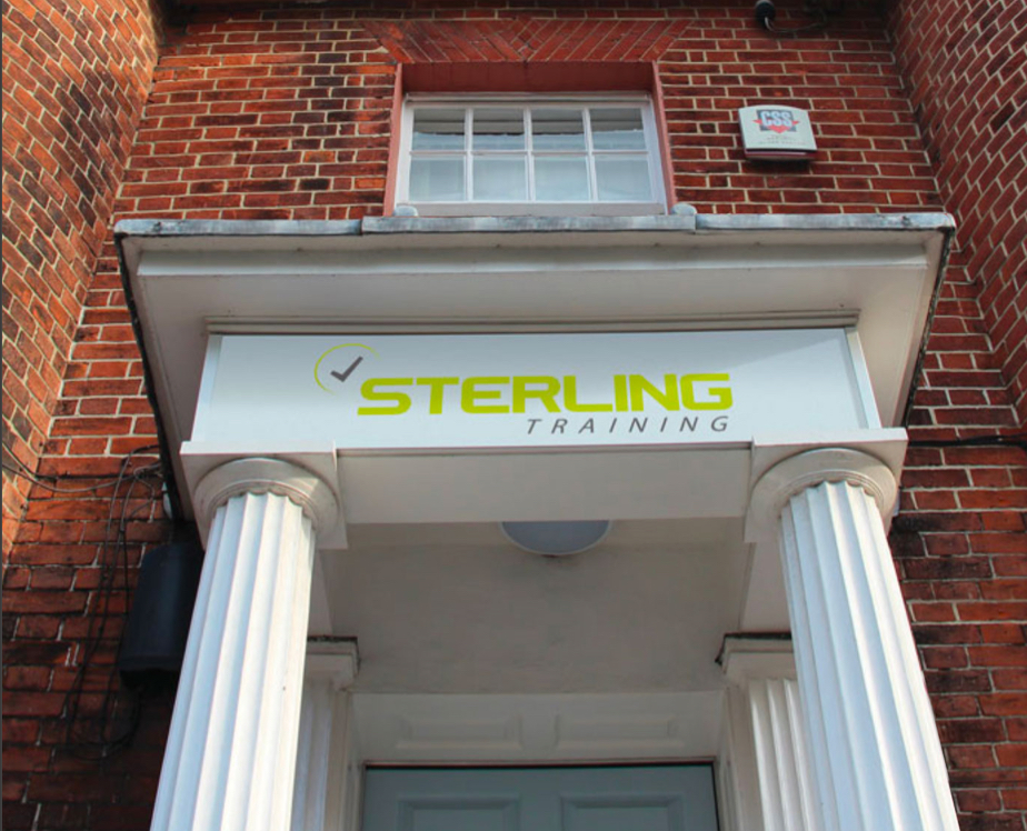 Outside of the Sterling training office.